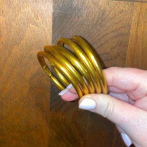 Buddha a girl All Weather Bangles